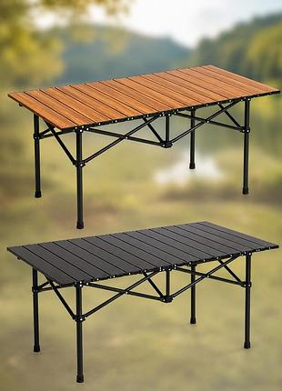 Стол складной 120x55x50 см в чехле / туристический раскладной компактный стол