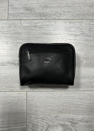 Шкіряна сумка на пояс longchamp