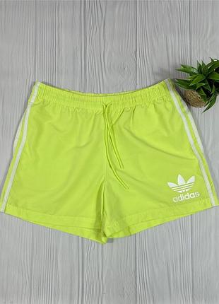 Adidas originals green красиві шорти з гарним дизайном розмір м