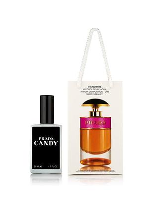 Жіночі парфуми prada candy — travel perfume 50ml