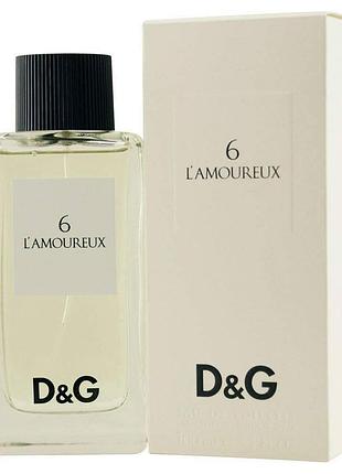 Чоловічі парфуми dolce gabbana 6 lamoureaux edt 100 ml