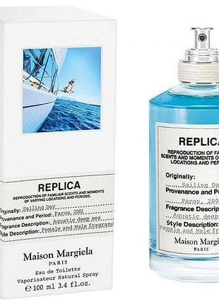 Туалетная вода replic sailing day maiso marti margie 100ml (original quality)
