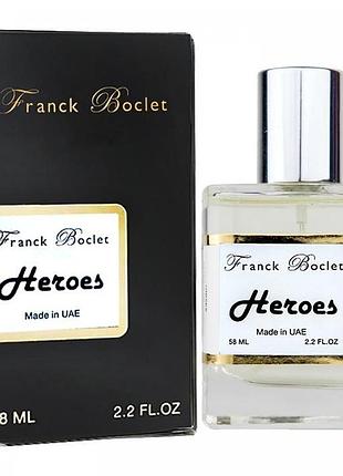 Franck boclet heroes perfume newly унисекс 58 мл