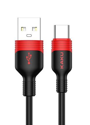 Usb кабель kaku ksc-319 usb - type-c 1m / 3.2a - black