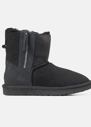 Женские ugg zip mini black 2 zip 3