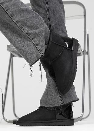 Жіночі ugg mini black lacquer 7