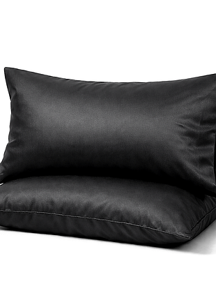 Комплект наволочек ecotton 50х70 см 2 шт черного цвета black