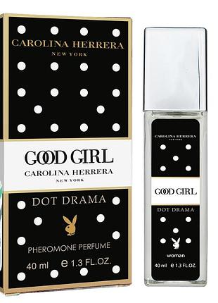 Carolina herrera good girl dot drama pheromone parfum женский 40 мл