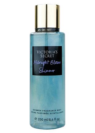 Парфумований спрей для тіла victorias secret midnight bloom shimmer 250 мл
