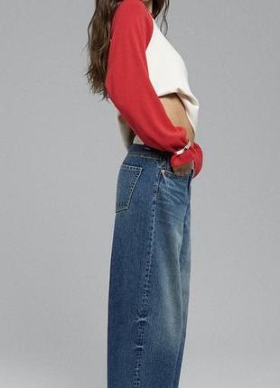 Джинси barrel fit stradivarius 6
