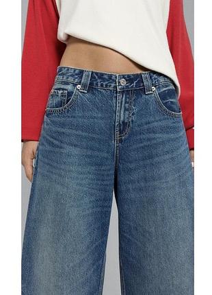 Джинси barrel fit stradivarius 4