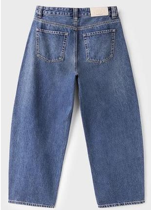 Джинси barrel fit stradivarius 8
