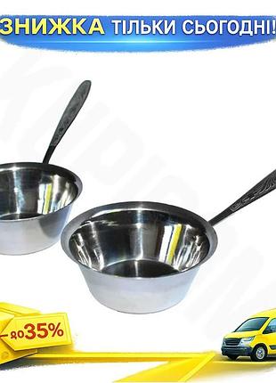 Ku кокотница profi cookie universal fit из нержавеющей стали 100мл для запекания и подачи блюд кокотни uni2l_k