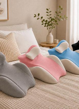 Подушка ортопедическая pillow-06 / клинообразная подушка для сна из полиэстера / ортопедическая подушка для поддержания тела relax