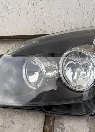 Фара передняя левая черная галоген opel astra h, опель астра аш 1eg 270 370-01