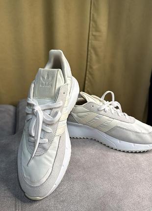 Кросівки чоловічі adidas retropy f2 білі, розмір 44