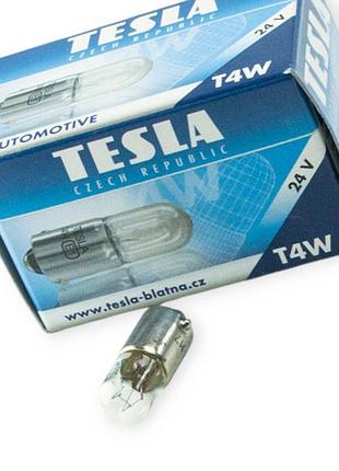 Автолампа a 24v t4w ba9s tesla