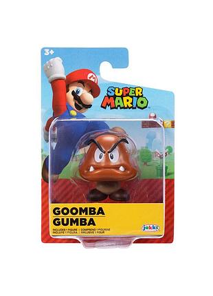 Игровая фигурка с артикуляцией super mario - гумба (6 cm)
