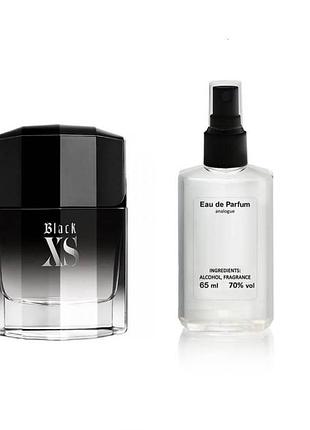 Мужской парфюм paco rabanne black xs pour homme - parfum analogue 65ml