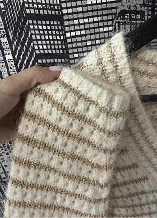 Стильний жіночій вʼязаний кардиган з золотими ґудзиками primark вʼязаний вовняний светр кардиган
