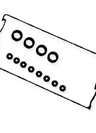 Прокладка клапанной крышки honda civic 1.6 (1989-2001) (к-кт) corteco