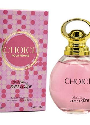 Жіноча туалетна вода shirley may deluxe choice 100 мл