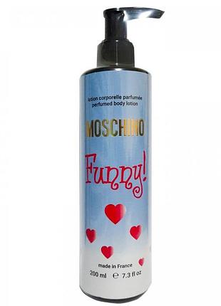 Парфумований лосьйон для тіла moschino funny 200 мл