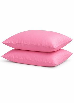 Комплект наволочек ecotton 50х70 см из сатина 2 шт (арт. 14-4206) розовый