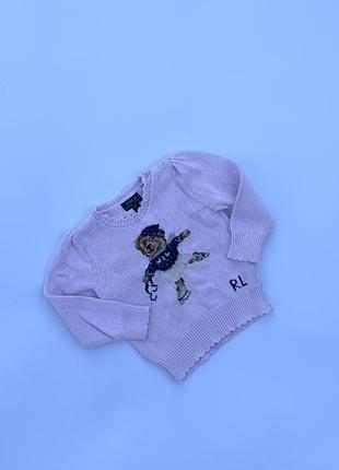 В’язаний светр polo ralph lauren bear