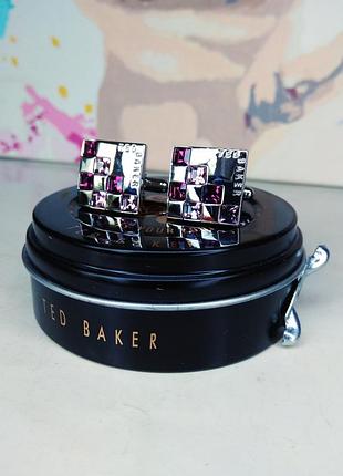 Запонки ted baker с кристаллами 2