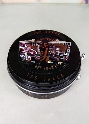 Запонки ted baker с кристаллами 4