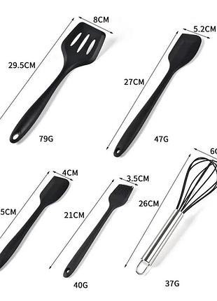 Кухонный силиконовый набор kitchen sets 5в1 2