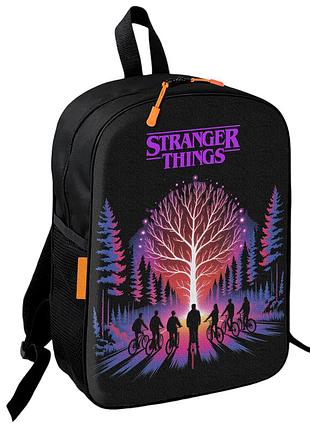 Рюкзак школьный детский очень странные дела / stranger things 36х27 см подростковый для мальчика, девочки (4399)