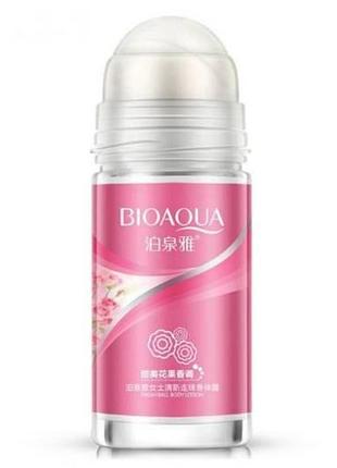 Шариковый дезодорант-антиперспирант bioaqua pink 50мл