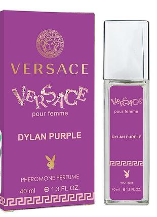 Versace dylan purple pour femme pheromone parfum женский 40 мл