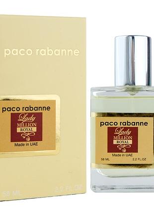 Rabanne lady million royal perfume newly женский 58 мл
