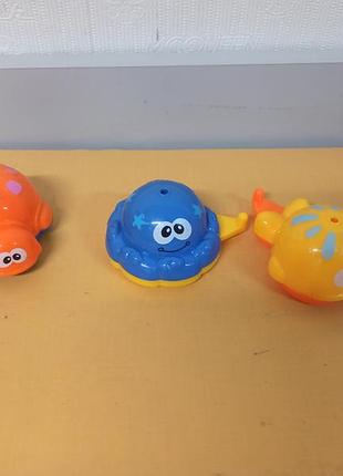 Игрушки для ванной морские обитатели