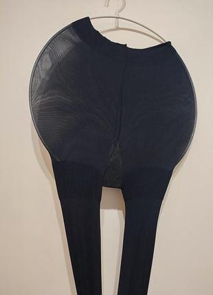 Новый комплект плотных колготок hema opaque 40 den, 2 шт. — размер m (40/42), цвет dark blue