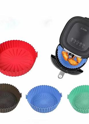 Форма для випікання silicone molds силіконова кругла діаметр 16 см висота 4,5 см
