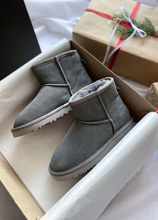 Трендові ugg mini grey lux 🩶🩶🩶 2