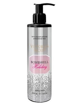 Парфумований лосьйон для тіла victoria's secret bombshell holiday brand collection 200 мл