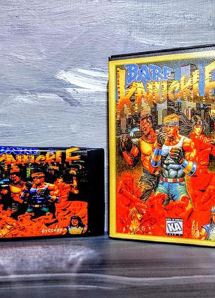 Картридж street of rage sega mega drive (bare knuckle / кулак люті) ідеал, робочий