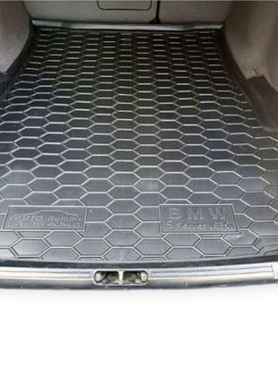 Коврик багажника bmw 5 e39 1996-2004 седан ii (с боксом усилит.) avto-gumm