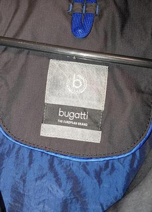 Чоловічий плащ bugatti, чорний 4