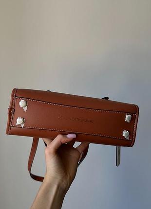 Сумка coach 1941 swing zip bag brown 8