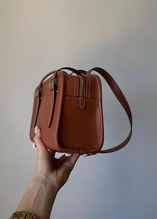 Сумка coach 1941 swing zip bag brown 7