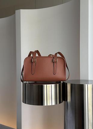 Сумка coach 1941 swing zip bag brown 3