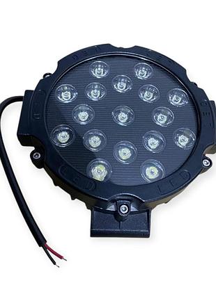 Фара рабочая led 51w 4230 im круглый корпус фр-135