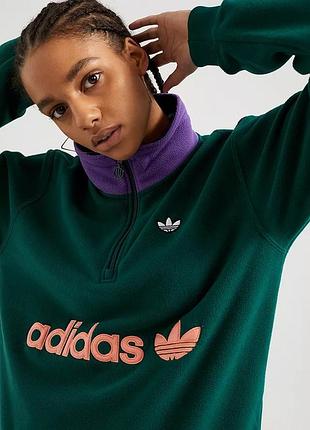 Фліска кофта 1/4 зіп adidas
