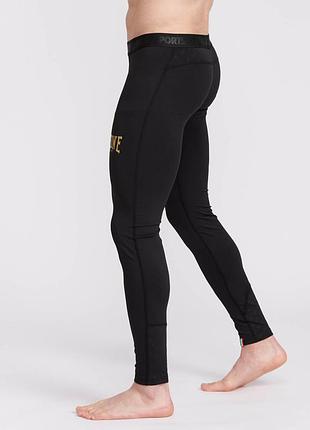 Штани компресійні leone black/gold 2xl 4